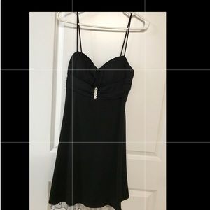 Semi formal black dress size 10
